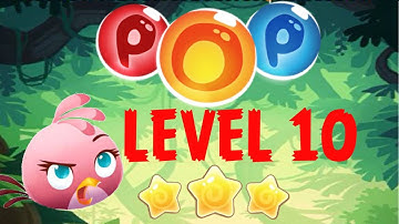Angry Birds POP Bubble Shooter (Stella POP) - Level 10