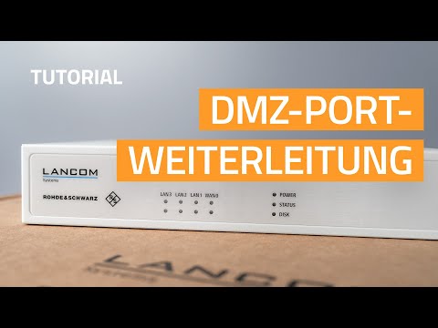 Unified Firewall Tutorial | DMZ-Portweiterleitung konfigurieren