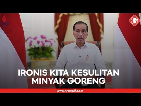 Indonesia Penghasil Sawit Terbesar, Presiden Jokowi: Ironis Kita Masih Kesulitan Minyak Goreng