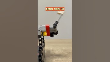 6 Tricks Using Gears #lego #technic #legotechnic #gears #legotricks #mechanical #mechanism #diy