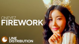 ["비상: MAYDAY" Track #2] ONEYEZ - Firework | Line Distribution