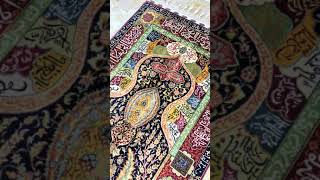 2. 5x4ft silk handmade prayer rug