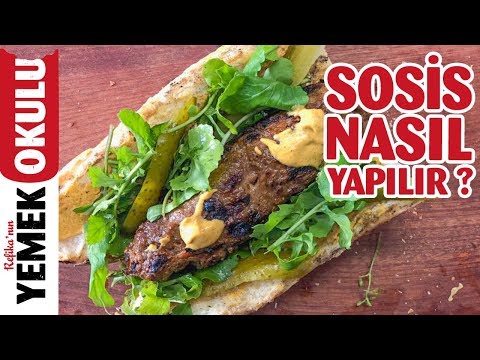 Sosis Nasıl Yapılır? | Evde Kolay Sosis Yapımı Tarifi | Ev Yapımı Sosis