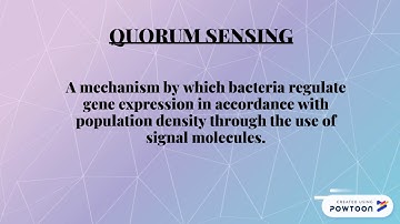 TWO COMPONENTS SYSTEM & QUORUM SENSING