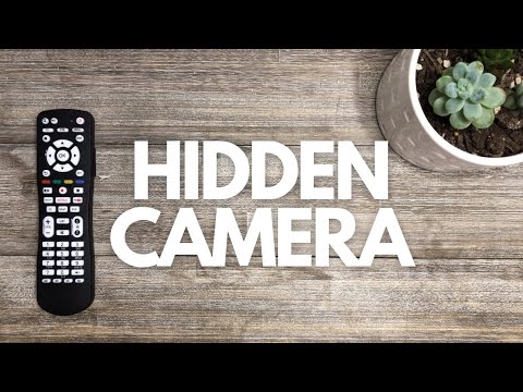 Remote Control with Hidden Camera Wireless | Portable Mini Spy Camera for Home Security