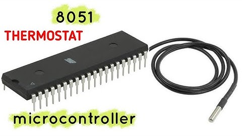 Thermostat Using 8051 - 8051 Microcontroller #8051microcontroller #thermostat #temperature