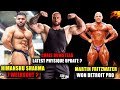 Chris bumstead latest physique update   himanhsu sharma 7 weeksout  martin won detroit pro