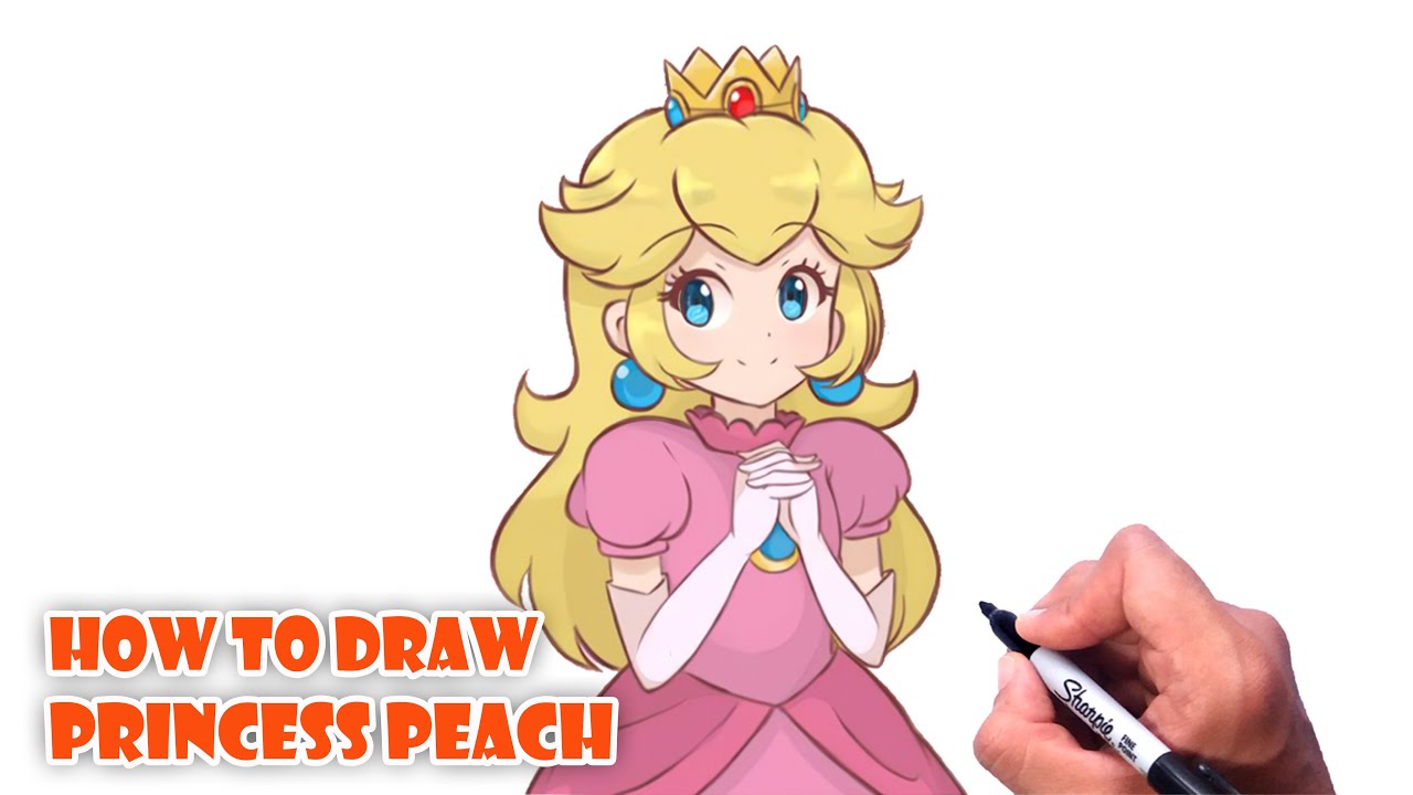 Princess Peach (Super Mario) - anime concept #1 by QuantumReel on DeviantArt