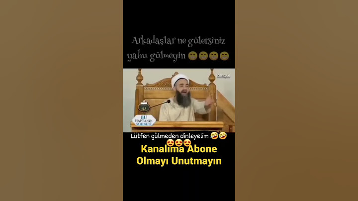 Cübbeli Ahmet hoca Komik Sohbeti