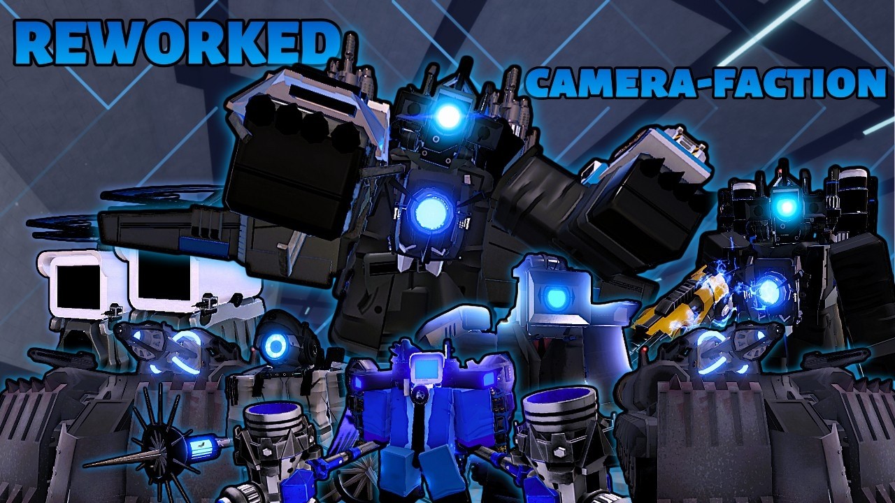 Reworked Camera Faction Showcasing ! BUFF/NEFT [ Skibi Defense ] #roblox #towerdefense