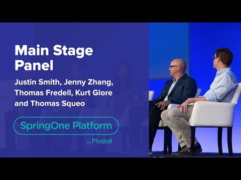 Express Scripts, Mastercard, Merrill Corp, and West Corp. at SpringOne Platform 2018
