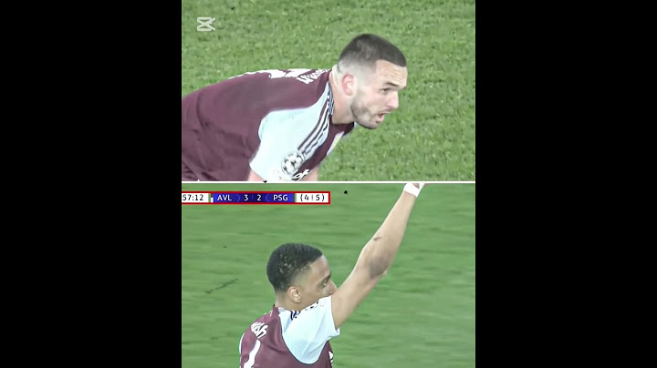 ASTON VILLA SCORE TWO GOALS IN THREE MINUTES TO CUT PSG'S LEAD ON AGGREGATE TO 5-4! THEY'RE JUST