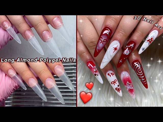 Short Polygel Nails with Dual Forms ❤ || DIY Easy Polygel Nails at Home -  YouTube