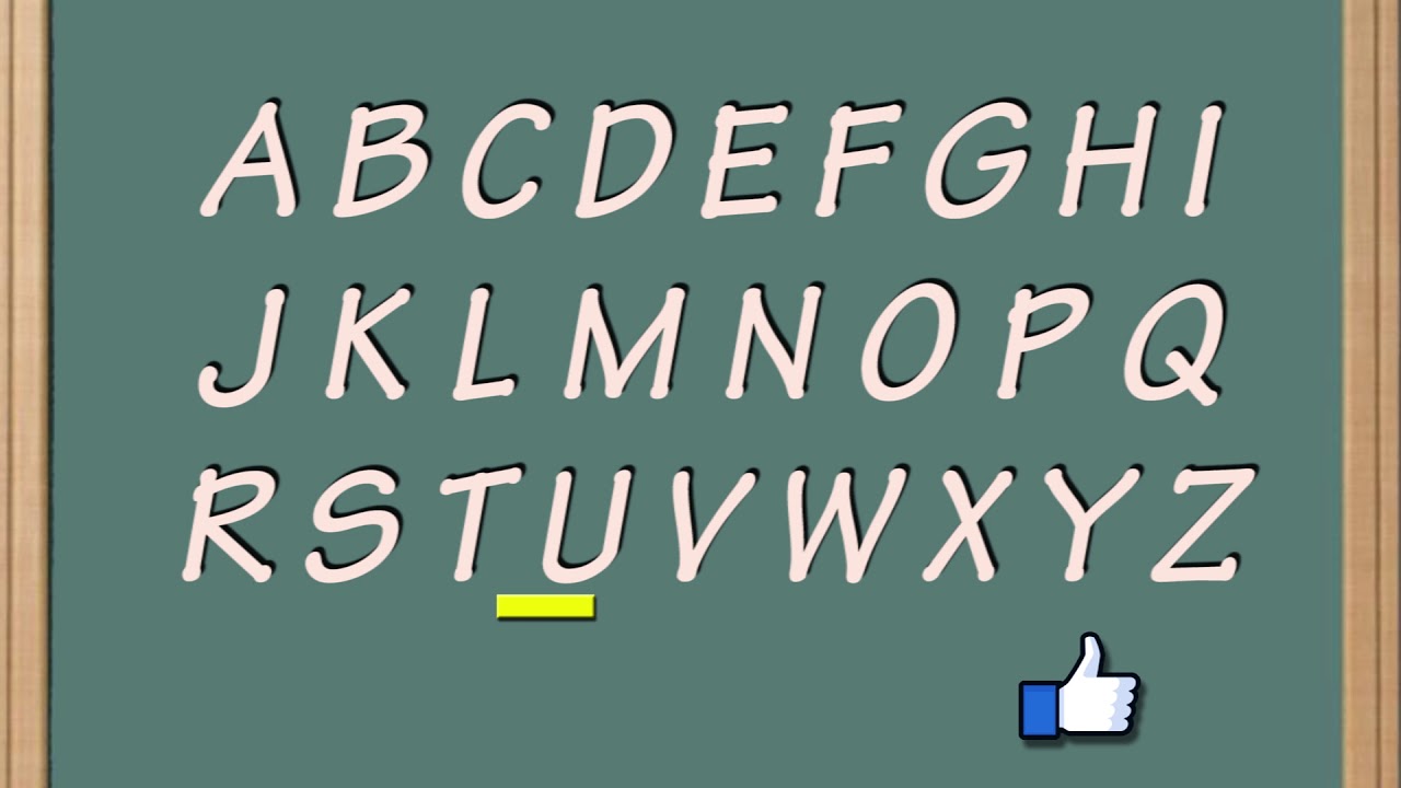 L Alfabeto In Inglese The Alphabet In English Youtube