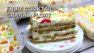 Fruit cocktail graham float – our favorite sweet and fruity is
perfectly packed individually, it’s ready for home or online
business. a mout...