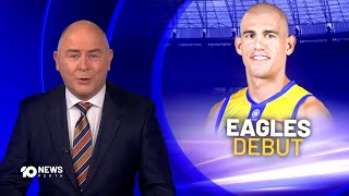 Reuben Ginbey Signs New Deal While Brandon Starcevich Is Ready For Eagles Debut Channel 10 News