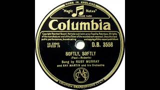 UK New Entry 1955 (6) Ruby Murray - Softly, Softly