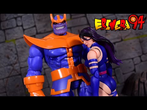 Marvel Legends PSYLOCKE vs THANOS Gamer-Verse Action Figure 2 Pack Review