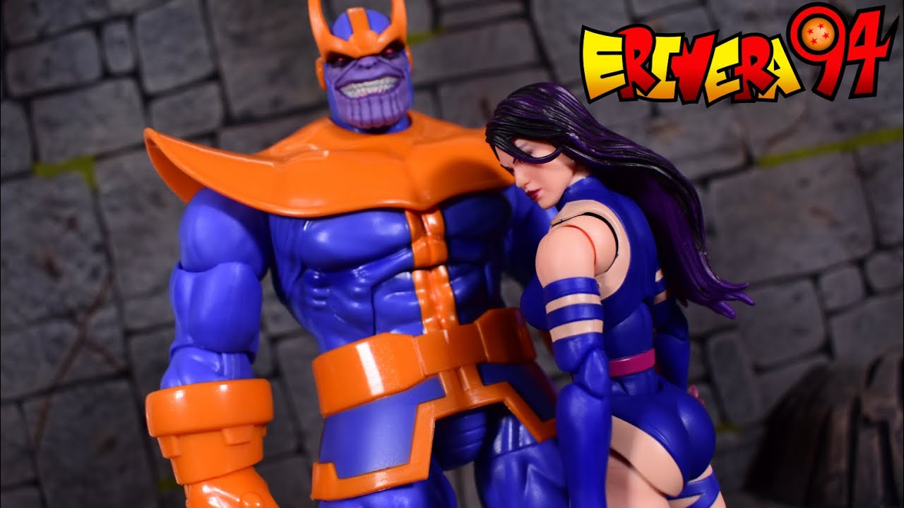 Marvel Legends PSYLOCKE vs THANOS Gamer-Verse Action Figure 2 Pack