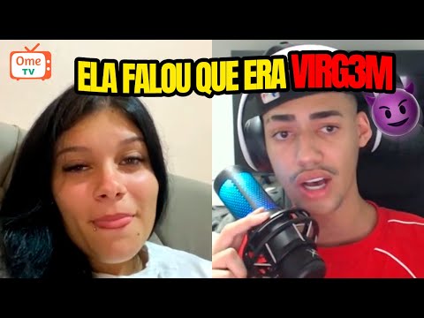 ELA DISSE PRO MOSKITÃO QUE ERA V1RGEM l MOSKITÃO ZARALHANDO NO OMEGLE 😱🔥