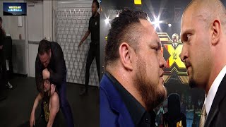 Samoa Joe Returns NXT | Samoa Joe Attacks Adam Cole | WWE NXT 15 June 2021 |