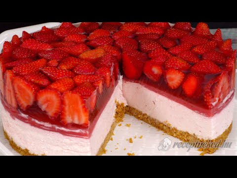 Videó: Eper őszibarack Mascarpone Torta