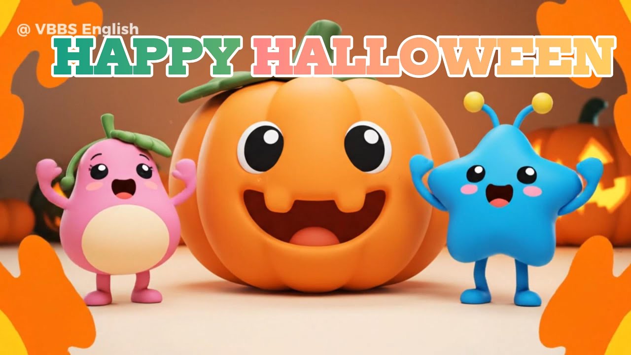 Happy Halloween Song for Kids 🎃 Fun Halloween Music | VBBS English ...