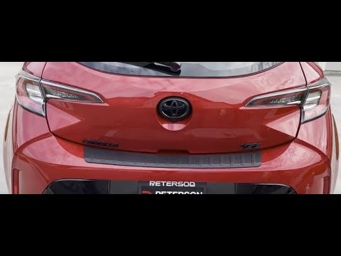 2021 Toyota Corolla Hatchback XSE - Installing Blackout Package / Black Emblems