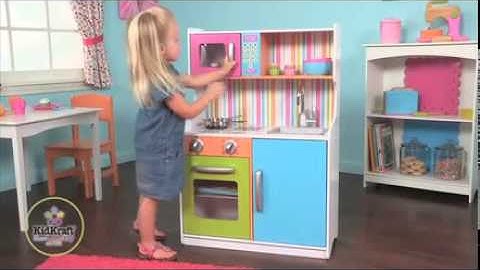 Childrens Toddlers Play Toy Kitchen Ideal For Young Kids KidKraft 53294
