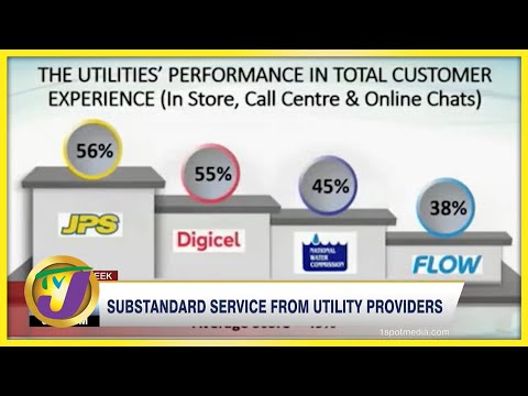 Substandard Service from Utility Providers in Jamaica | TVJ Business Day - July 29 2022