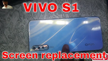 VIVO S1 secren replacement how to disassemble vivo S1 how to remove back battery vivo S1