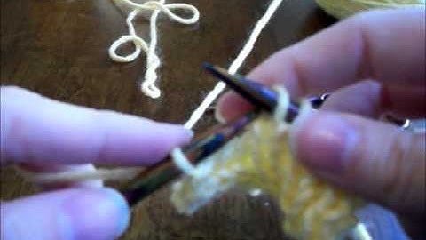 Left Handed Knitting, The Basics: Binding-Off