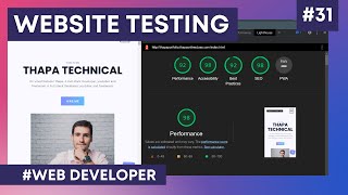 Website Development in Hindi #31:  Testing Our Website Performance & Speed 🔥 screenshot 4