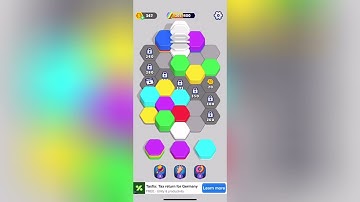 Hexa sort Level 23 Solution Walkthrough 