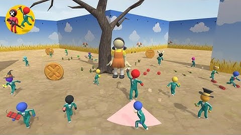 456 Smashers io: Squid Game Gameplay Walkthrough Level 1-5