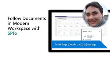 Follow Documents in Modern Workspace with SPFx