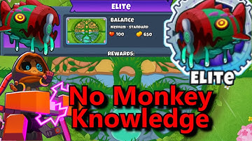 Bloonarius Elite  ||  No Monkey Knowledge || Balance