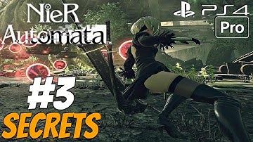 Nier Automata - Gameplay Walkthrough Post Game Quests & Secrets PART 3 (PS4 PRO)