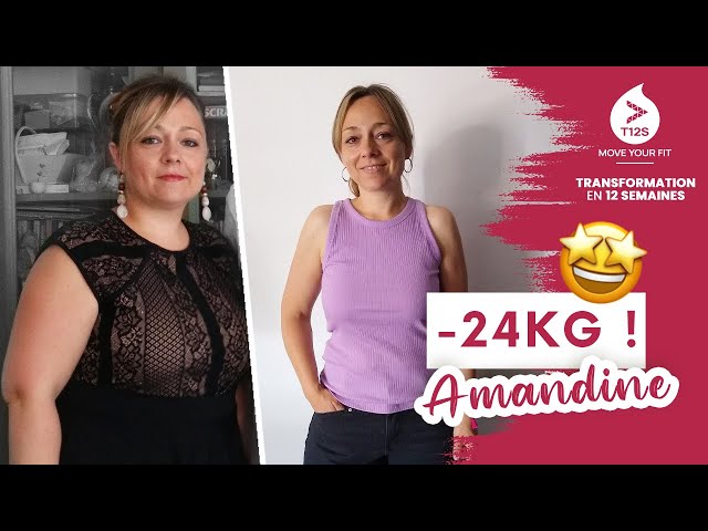 Amandine a perdu -24 kilos en 1 an grâce à T12S ! 🤩- Move Your