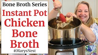 Instant Pot Chicken Bone Broth That Gels Every Time