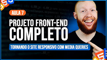Tornando o Site Responsivo com Media Queries - Projeto Front-end (HTML, CSS e Javascript) [Aula 7/7]