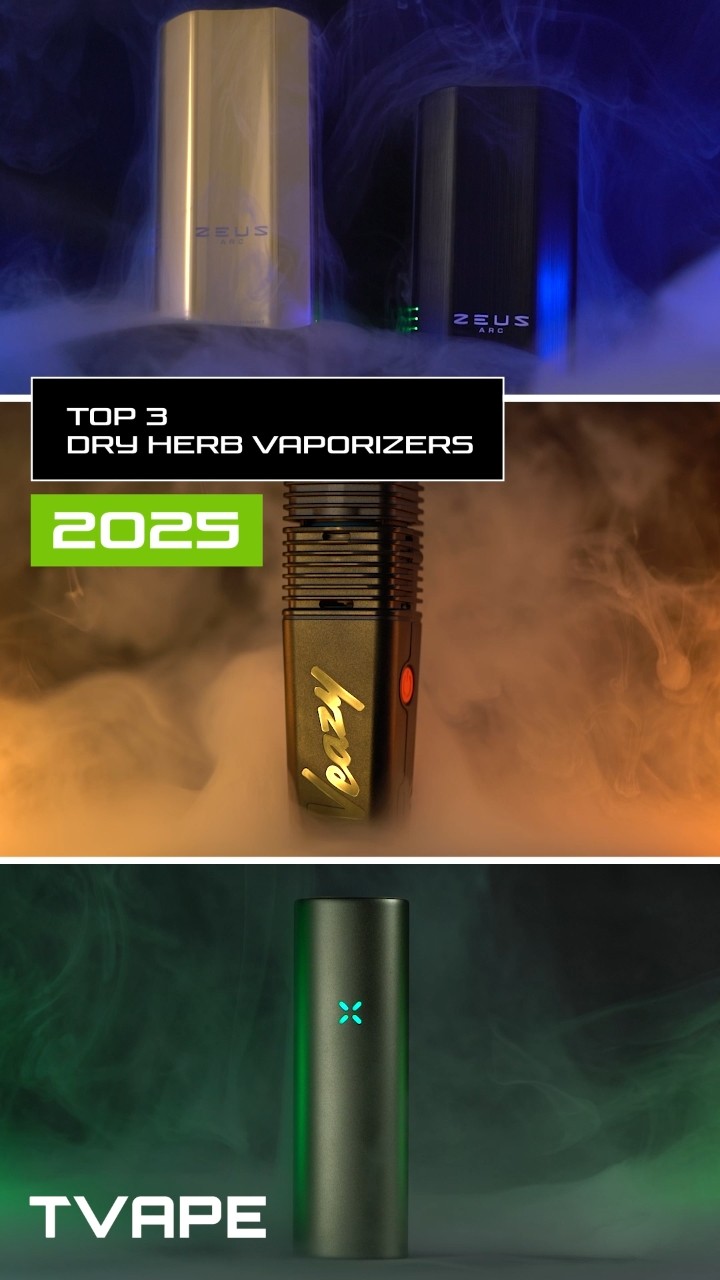 The Best Dry Herb Portable Vaporizers - Top 3 2025 Update!