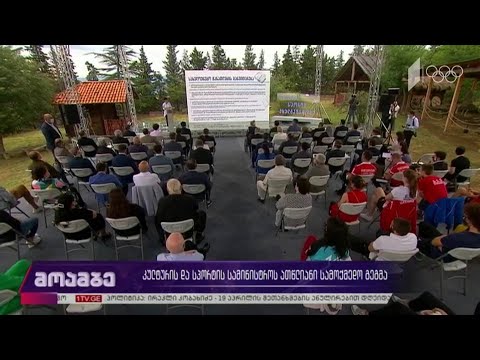 კულტურის და სპორტის სამინისტროს ათწლიანი სამოქმედო გეგმა