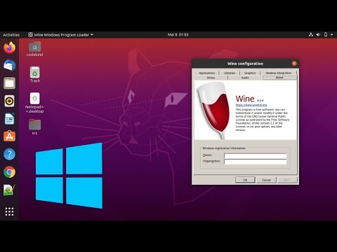 Ubuntu 20.04 LTS Focal FossaLinuxにWineをインストールする| LinuxでのWindowsプログラムの実行