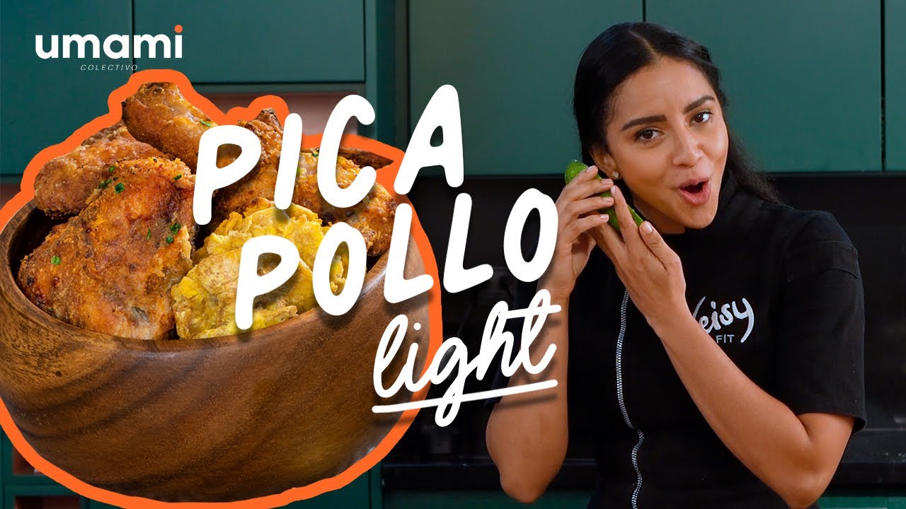 PICA POLLO | AL ESTILO LEISY FIT | Como hacer pica pollo dominicano  | Umami Colectivo