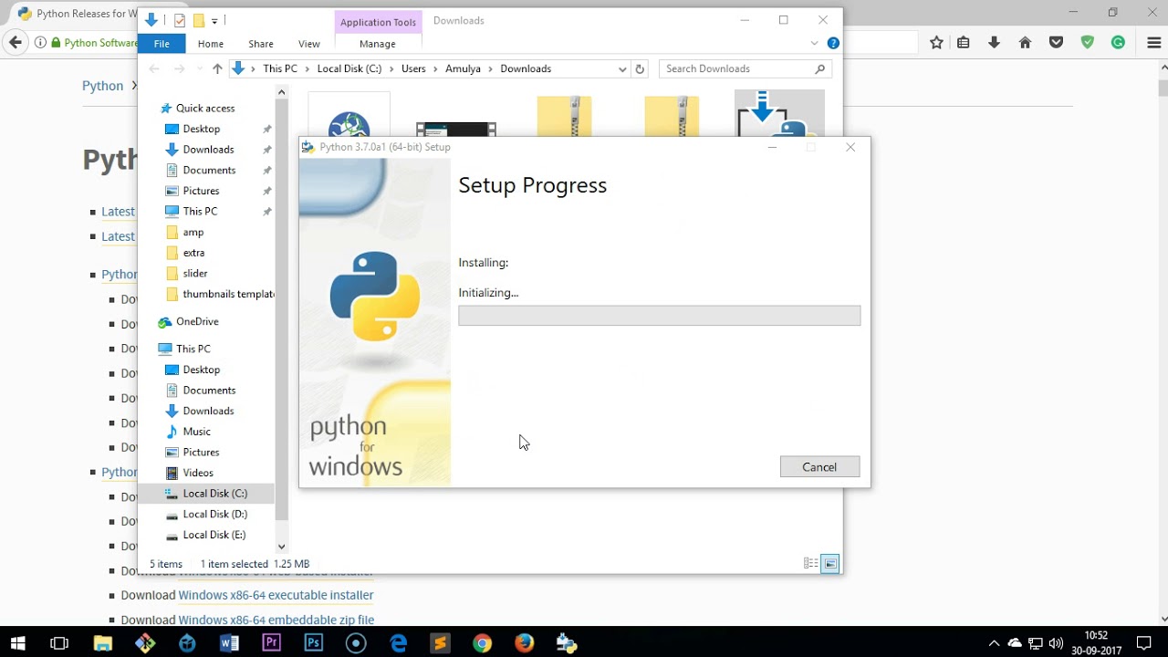 python download 64 bit windows 10