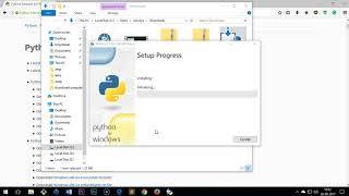 how to install python 3.7 on windows 7/8/10