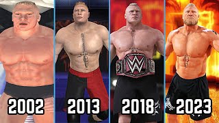 Evolution of Brock Lesnar Entrance 2002-2024 - WWE Games