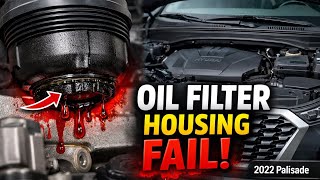  Oil Leak FIX Hyundai Palisade– Common Oil Filter Housing Failure