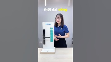 Philips DDL608‑5HWS – Khóa vân tay cửa nhôm thông minh, chống nước IP65 #cannhacongnghe